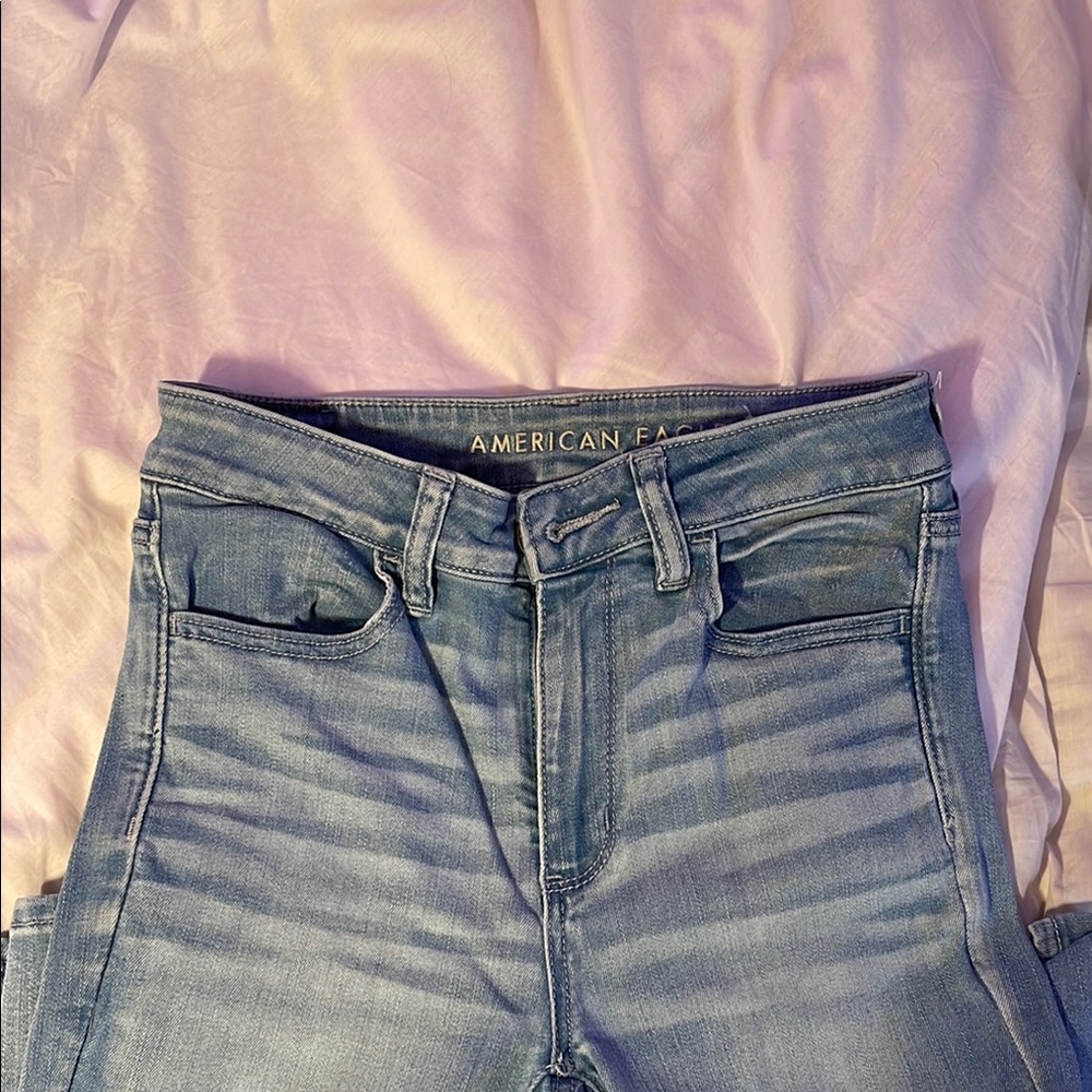 American Eagle Outfitters Women's Blue Jeans